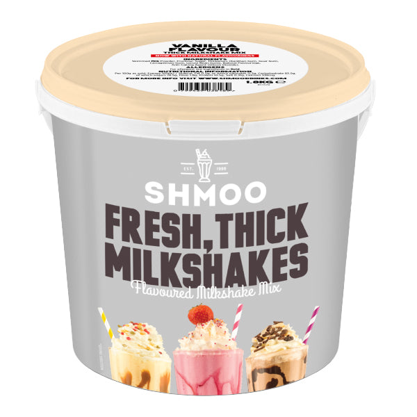 Aimia Foods Shmoo Milkshake Mix Vanilla / 1.8kg Tub Shmoo Vanilla Mix 1.8kg